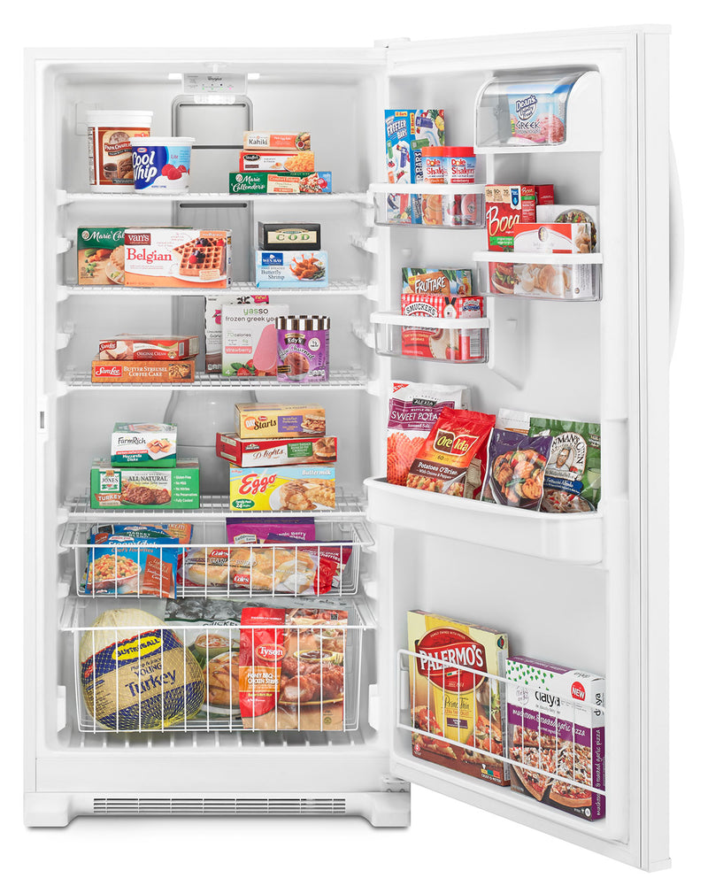 Whirlpool White Frost Free Upright Freezer (19.6 Cu. Ft.) - WZF79R20DW Leons