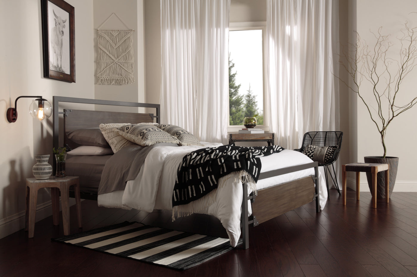Citybed King Bed - Barn Grey