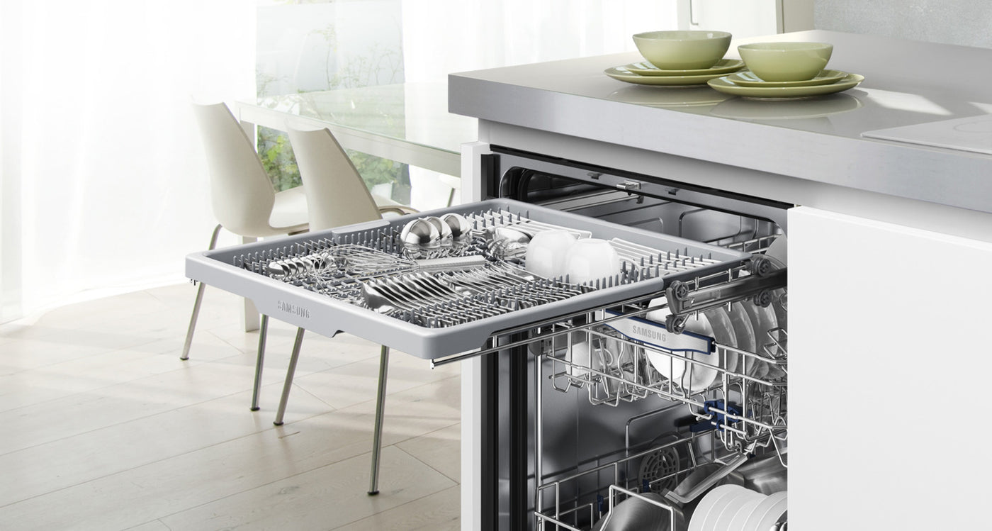 Samsung Black Stainless Steel 24" Dishwasher -	DW80K7050UG/AC