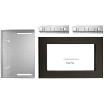 Whirlpool Black Stainless Steel 27" Microwave Trim Kit  - MK2167AV