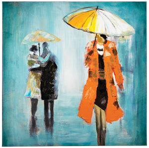 Raincoat Canvas Print (32" X 32")