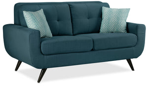 Julian Loveseat - Blue