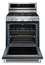 KitchenAid Freestanding Stainless Steel True Convection Gas Range (5.8 Cu. Ft.) - KFGS530ESS
