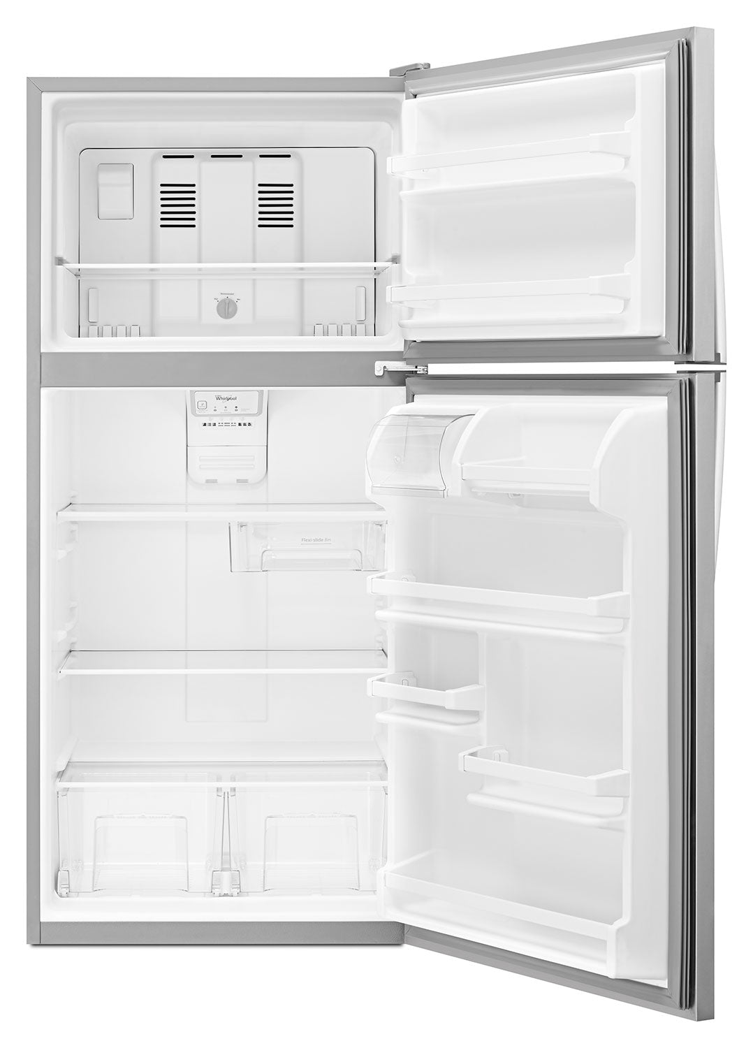 Whirlpool Stainless Steel Top-Freezer Refrigerator (18.2 Cu. Ft.) - WRT318FZDM