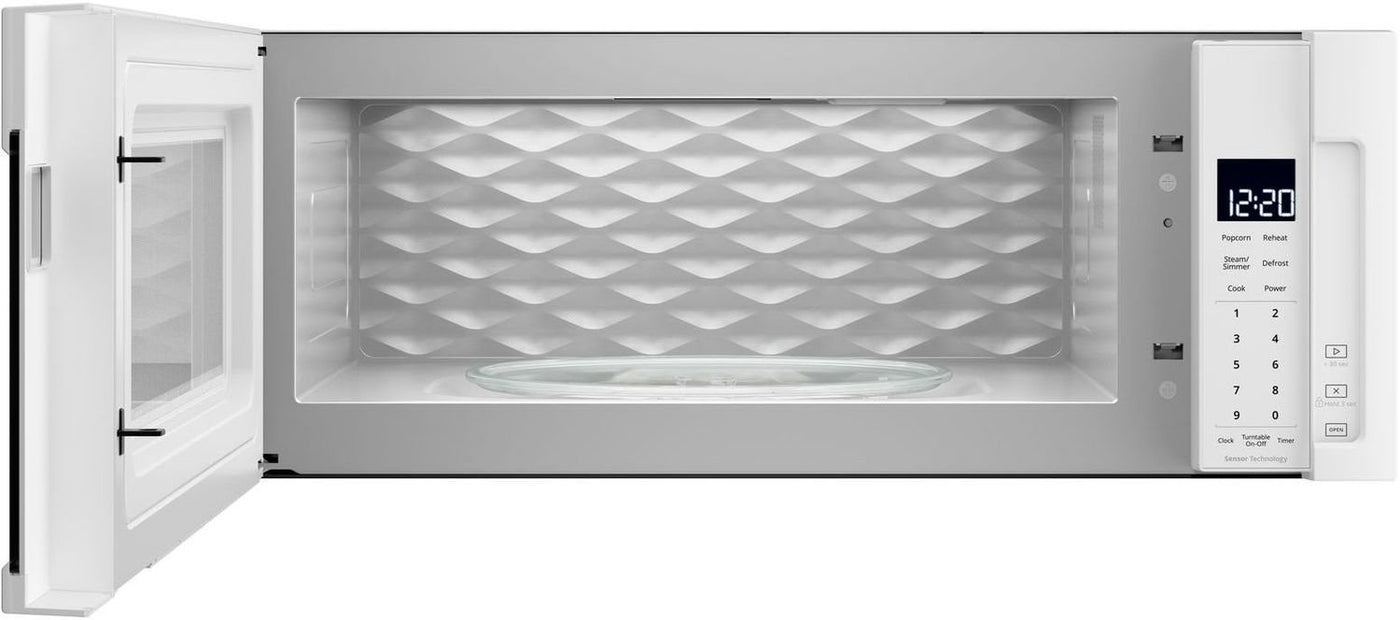 Whirlpool White Over-the-Range Microwave and Hood Combination (1.1 Cu. Ft.) - YWML75011HW
