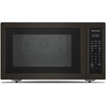 KitchenAid Black Stainless Steel Countertop Microwave (1.5 Cu. Ft.) - KMCC5015GBS