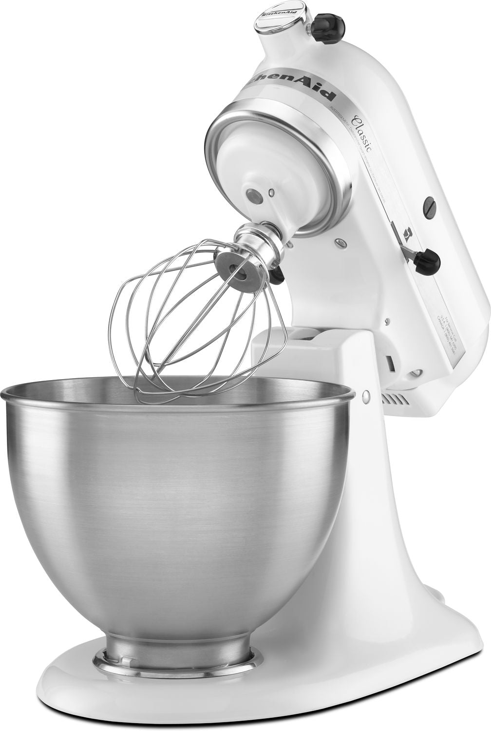 KitchenAid White  Classic Series 4.5-Quart Stand Mixer - K45SSWH