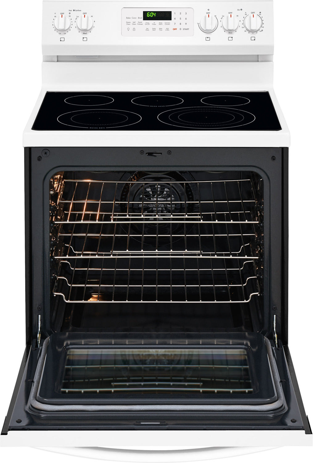 Frigidaire Gallery White Freestanding Electric True Convection Range (5.7 Cu. Ft.) - CGEF3059TW