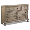 Windchester 7-Drawer Dresser - Grey