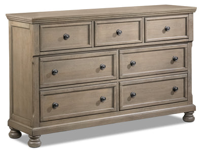 Windchester 7-Drawer Dresser - Grey