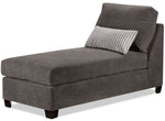 Fava Chaise - Grey