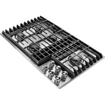 KitchenAid Stainless Steel 36" Gas Downdraft Cooktop - KCGD506GSS