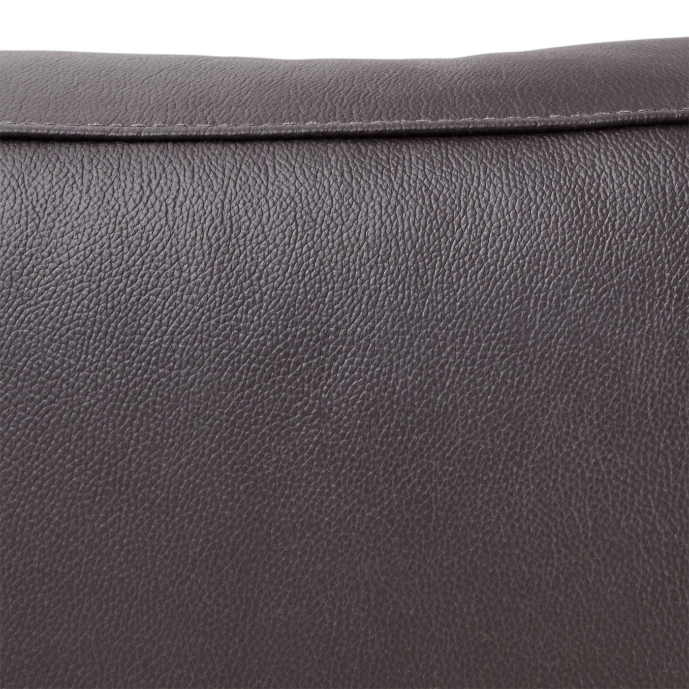 Kylie Leather Sofa - Coffee