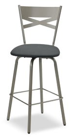 Lotus Swivel Barstool - Bronze