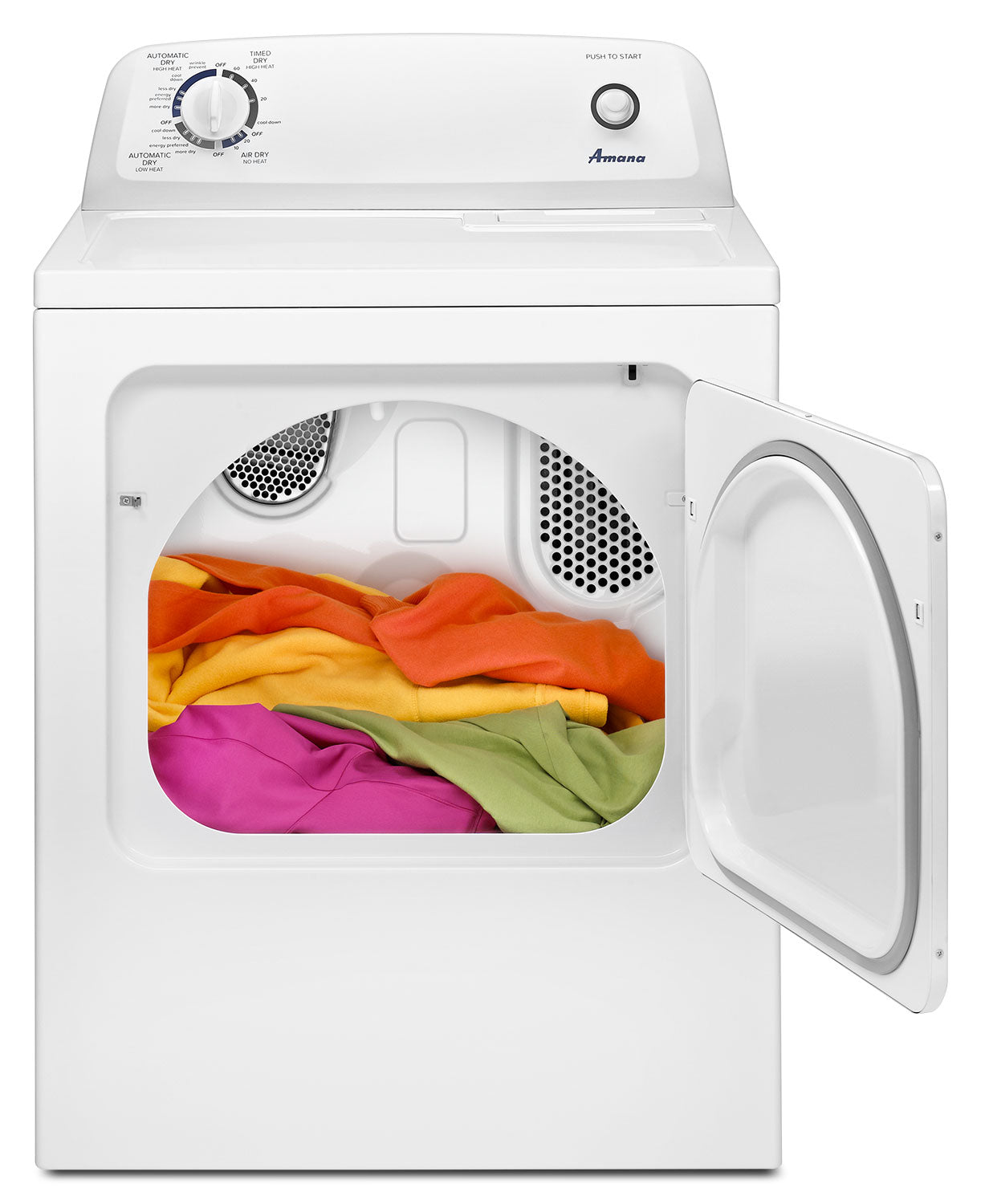 Amana White Gas Dryer (6.5 Cu. Ft.) - NGD4655EW