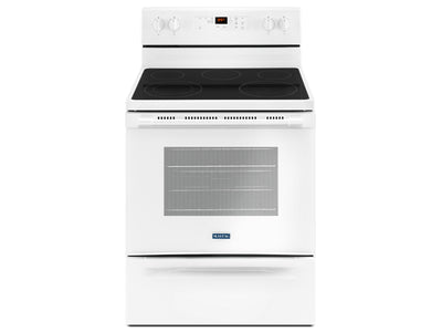 Maytag White Freestanding Electric Range (5.3 Cu. Ft.) - YMER6600FW
