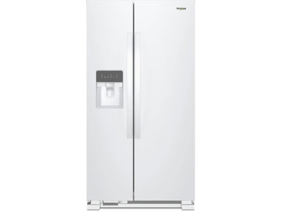 Whirlpool White Side-by-Side Refrigerator (21 Cu. Ft.) - WRS331SDHW