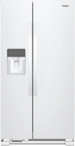 Whirlpool 32.8" 21 Cu. Ft. White Side-by-Side Refrigerator- WRS331SDHW