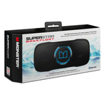 Monster SuperStar BackFloat Bluetooth Speaker - Black with Neon Blue