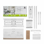 Full Motion TV Wall Mount with 24" of Extension for 39" to 80" TVs - PDX680W