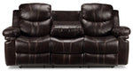 Barcelona II Reclining Sofa - Dark Brown