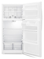 Whirlpool 28" 14.3 Cu. Ft. White Top-Freezer Refrigerator - WRT134TFDW