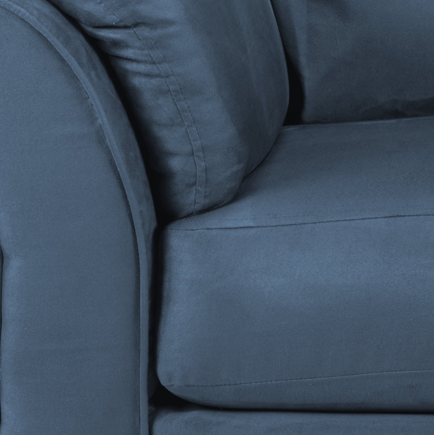Collier Sofa and Chair Set - Cobalt Blue