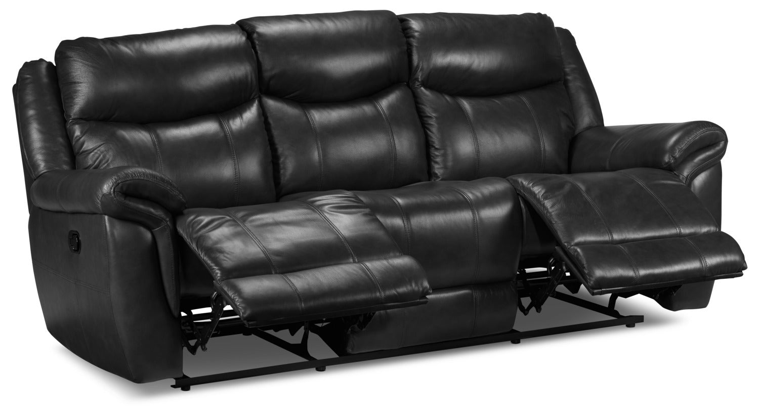 Triste Reclining Sofa - Black
