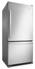 Amana Stainless Steel Bottom-Freezer Refrigerator (18.7 Cu. Ft.) - ABB1924BRM