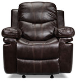 Barcelona Rocker Recliner - Brown