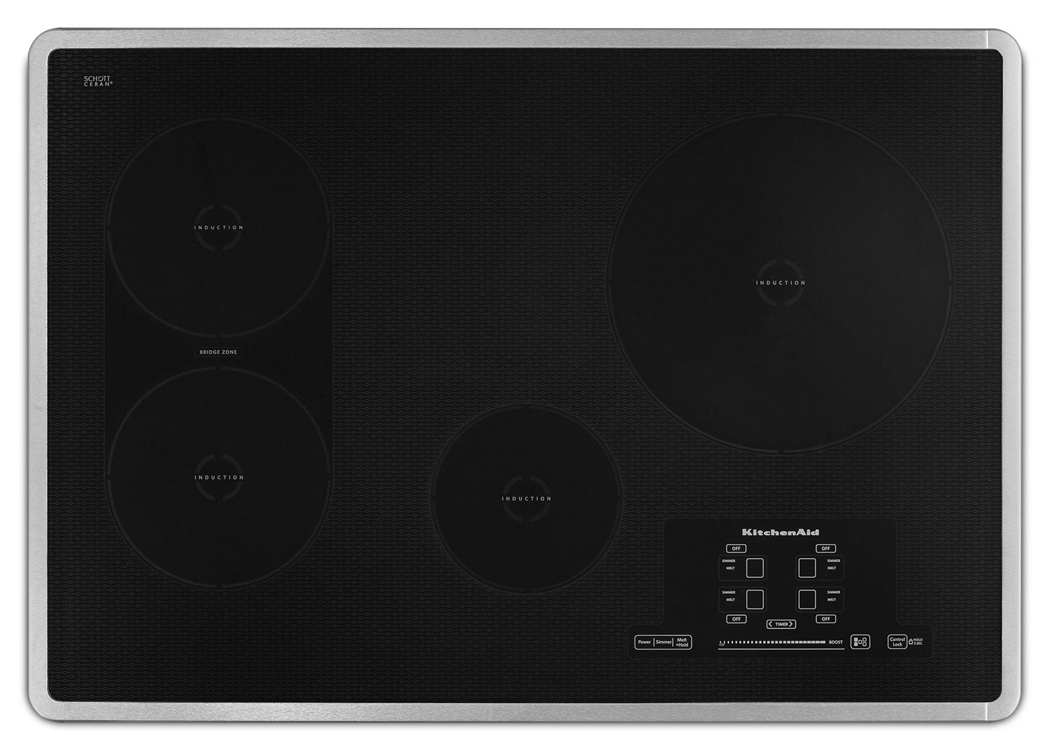 KitchenAid Induction Cooktop KICU509XSS