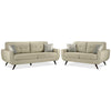 Julian Sofa and Loveseat Set - Beige