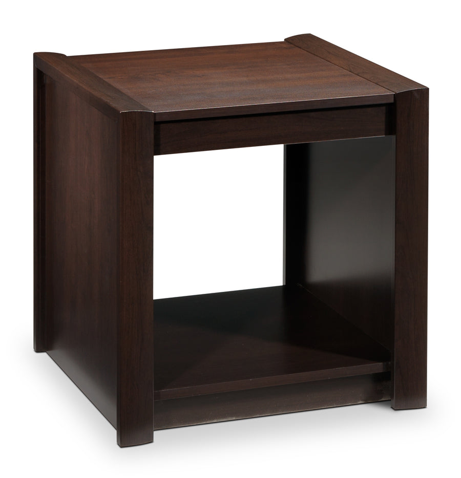 Toffee End Table - Maple Java