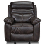 Devon Rocker Recliner - Brown