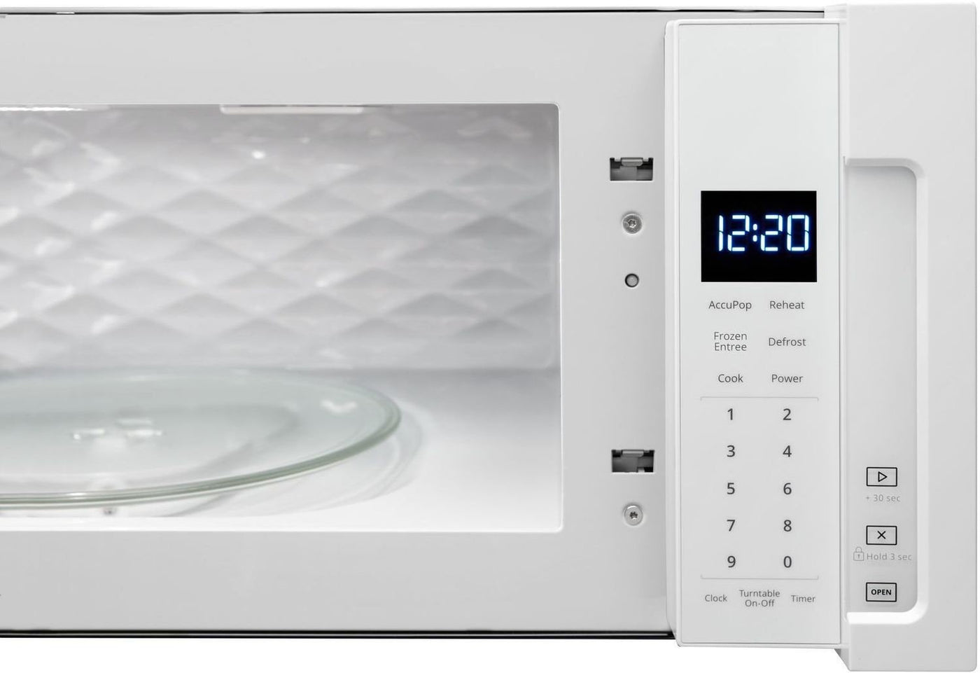 Whirlpool White Over-the-Range Microwave and Hood Combination (1.1 Cu. Ft.) - YWML55011HW