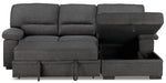 Tessaro Pop-Up Sofa Bed - Charcoal