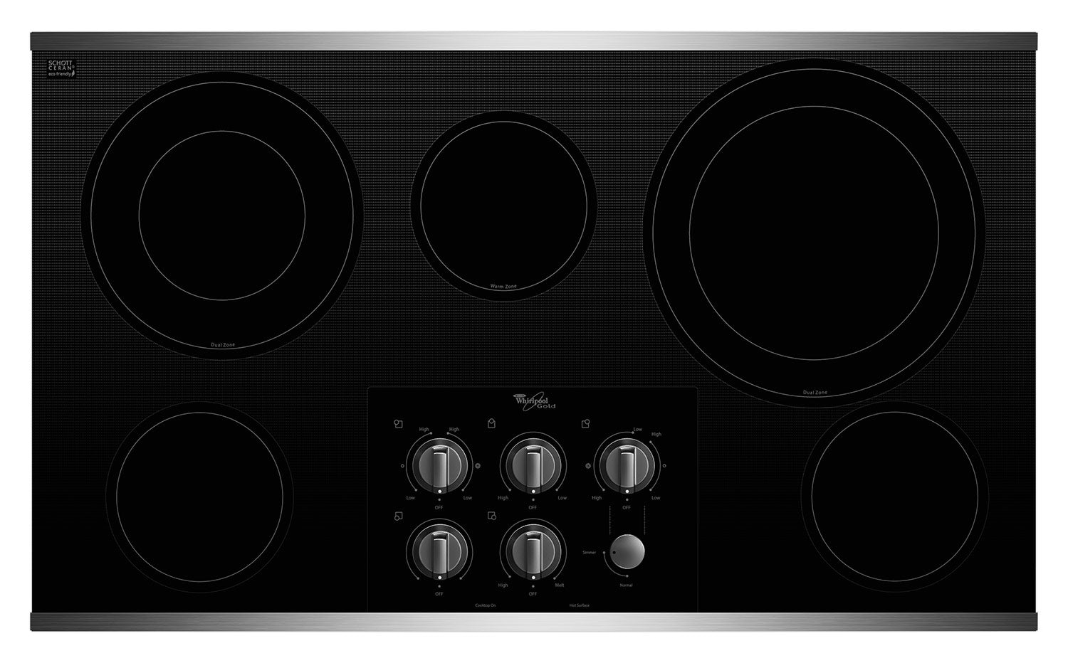 Whirlpool Electric Cooktop G7CE3635XS