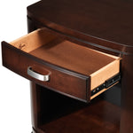 New Justin Night Table - Deep Cherry