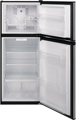 GE 24" 11.55 Cu. Ft. Stainless Steel Top-Freezer Refrigerator - GPE12FSKSB