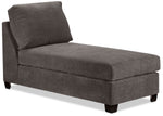 Fava Chaise - Grey