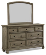 Antigo Dresser - Wire-Brushed Grey