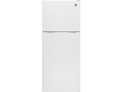 GE White Top-Freezer Refrigerator (11.55 Cu. Ft.) - GPE12FGKWW