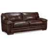 Stampede Leather Sofa - Coffee