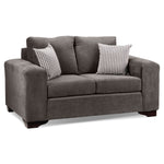 Fava 3 Pc. Living Room Package - Grey