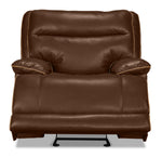 Lanette Power Recliner - Dark Brown