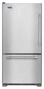 Maytag Stainless Steel Bottom-Freezer Refrigerator (18.6 Cu. Ft.) - MBL1957FEZ