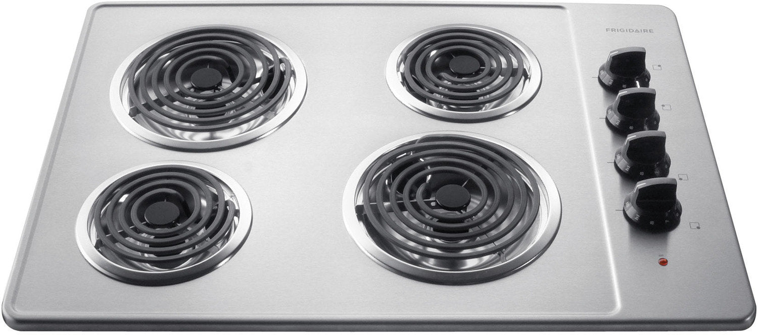 Frigidaire Stainless Steel 30" Electric Coil Cooktop - FFEC3005LS