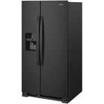 Whirlpool Black Side-by-Side Refrigerator (21 Cu. Ft.) - WRS321SDHB