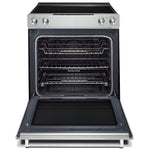 KitchenAid Stainless Steel Slide-In Electric Convection Range (6.4 Cu. Ft.) - YKSEG700ESS