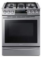 Samsung Stainless Steel Slide-In Gas Range (5.8 Cu. Ft.) - NX58H9500WS
